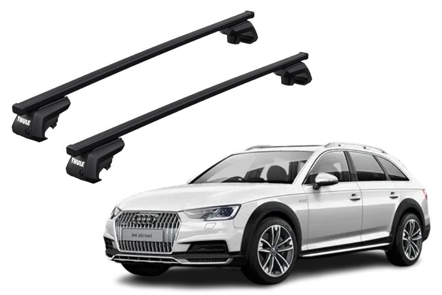 Barras THULE EVO SquareBar para autos AUDI A4 Allroad desde 2016