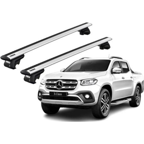 Barras THULE EVO WingBar para camioneta MERCEDES BENZ X-Class desde 2018-2020