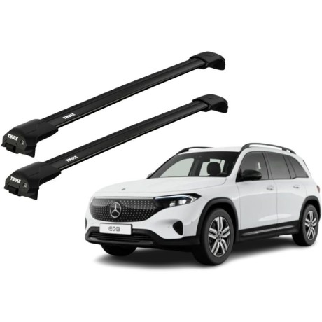 Barras THULE EDGE Flush para autos MERCEDES BENZ EQB desde 2022 negro
