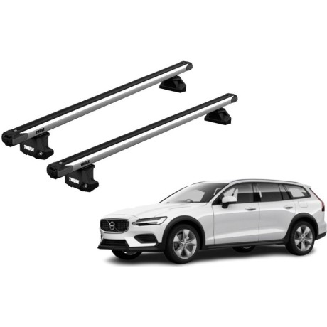 Barras Thule VOLVO V60 Cross Country 19-24 RA / SlideBar EVO