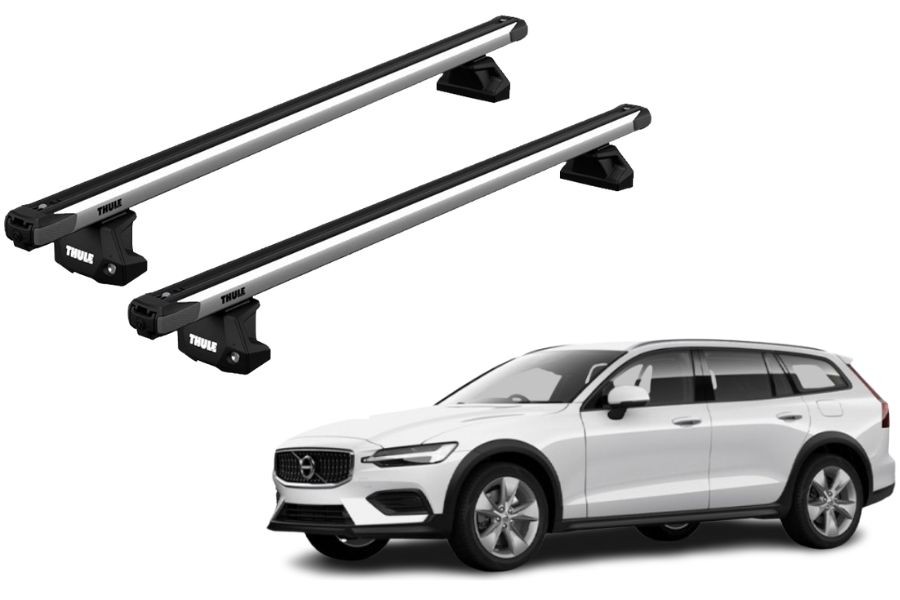 Barras Thule VOLVO V60 Cross Country 19-24 RA / SlideBar EVO