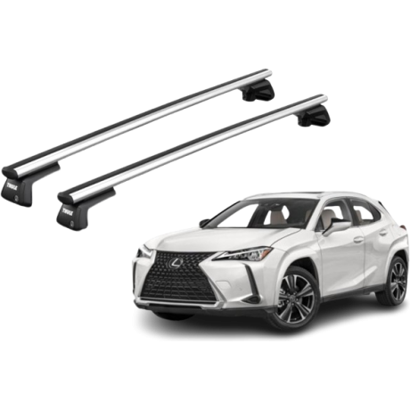 Barras THULE EVO AeroBar para autos LEXUS UX-Series desde 2019 negro