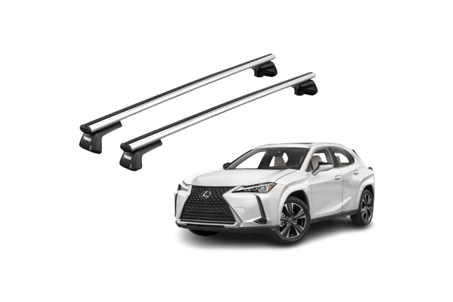 Barras THULE EVO AeroBar para autos LEXUS UX-Series desde 2019 negro