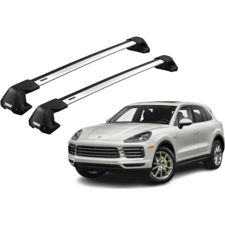Barras THULE EDGE Flush para autos PORSCHE Cayenne Coupe desde 2019