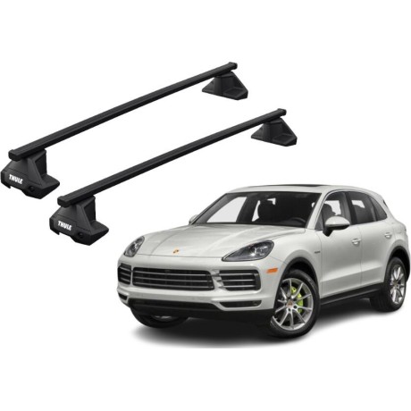 Barras THULE EVO SquareBar para autos PORSCHE Cayenne Coupe desde 2019