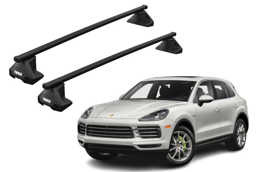 Barras THULE EVO SquareBar para autos PORSCHE Cayenne Coupe desde 2019