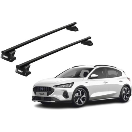 Barras THULE EVO SquareBar para autos FORD Focus Active desde 2019