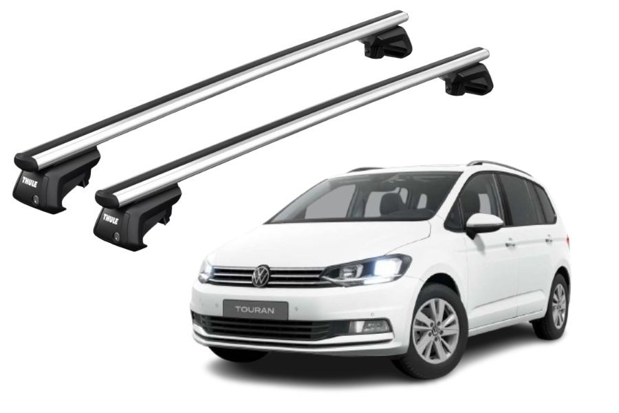 Barras THULE SmartRack XT AluBar para autos VOLKSWAGEN Touran II (5T) desde 2015