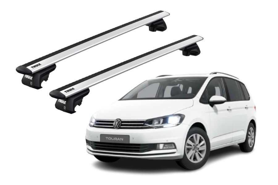 Barras THULE EVO WingBar para autos VOLKSWAGEN Touran II (5T) desde 2015