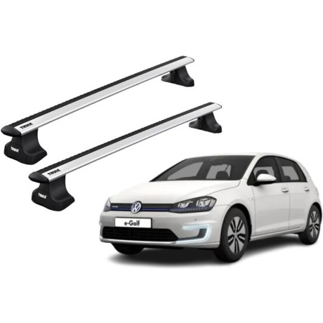 Barras THULE WingBar para autos VOLKSWAGEN e-Golf desde 2015-2019