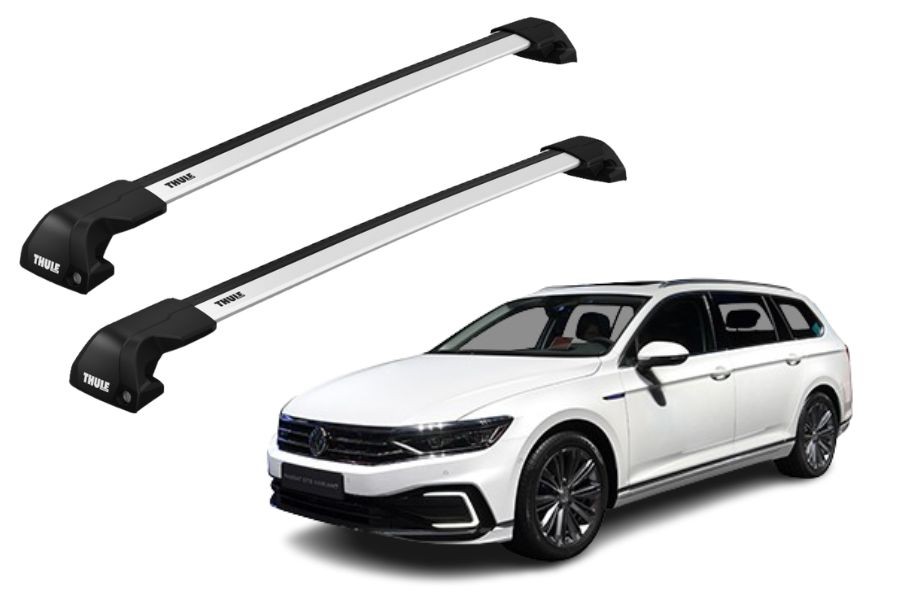 Barras THULE EDGE Flush para autos VOLKSWAGEN Passat Variant (B8) desde 2015