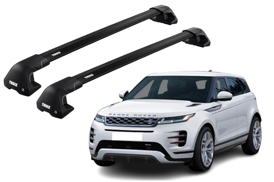 Barras THULE EDGE Flush para autos LAND ROVER Range Rover Evoque desde 2019 negro