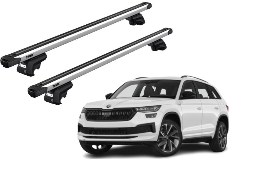 Barras Thule SKODA Kodiaq 17-21 RE / SlideBar EVO
