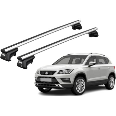 Barras THULE SmartRack XT AluBar para autos SEAT Ateca desde 2016