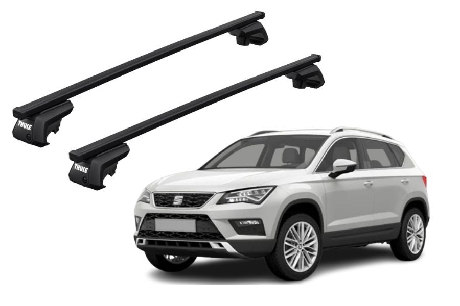 Barras THULE EVO SquareBar para autos SEAT Ateca desde 2016