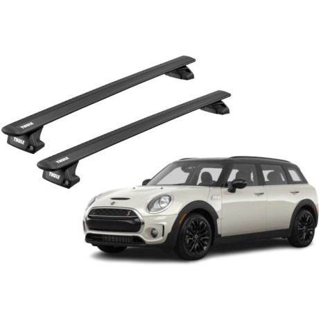 Barras THULE EVO WingBar para autos MINI Clubman (F54) desde 2016 - 2024 negro