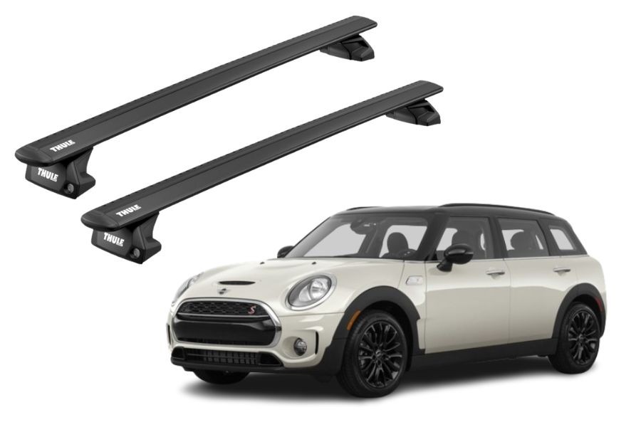 Barras THULE EVO WingBar para autos MINI Clubman (F54) desde 2016 - 2024 negro