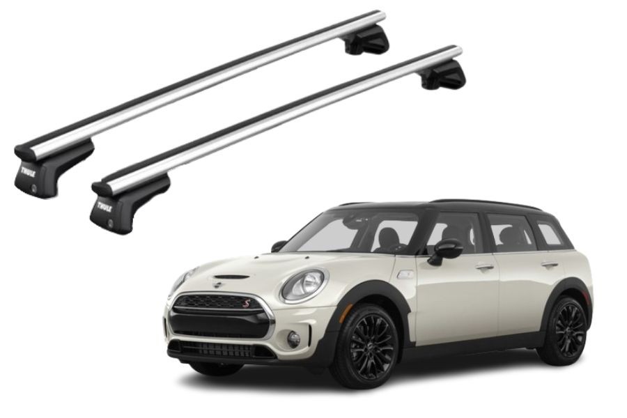 Barras THULE EVO AeroBar para autos MINI Clubman (F54) desde 2016 - 2024 negro