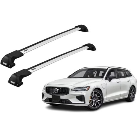 Barras THULE EDGE Flush para autos VOLVO V60 desde 2019 - 2023