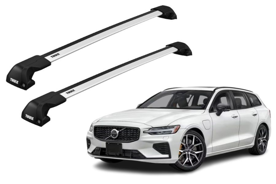 Barras THULE EDGE Flush para autos VOLVO V60 desde 2019 - 2023