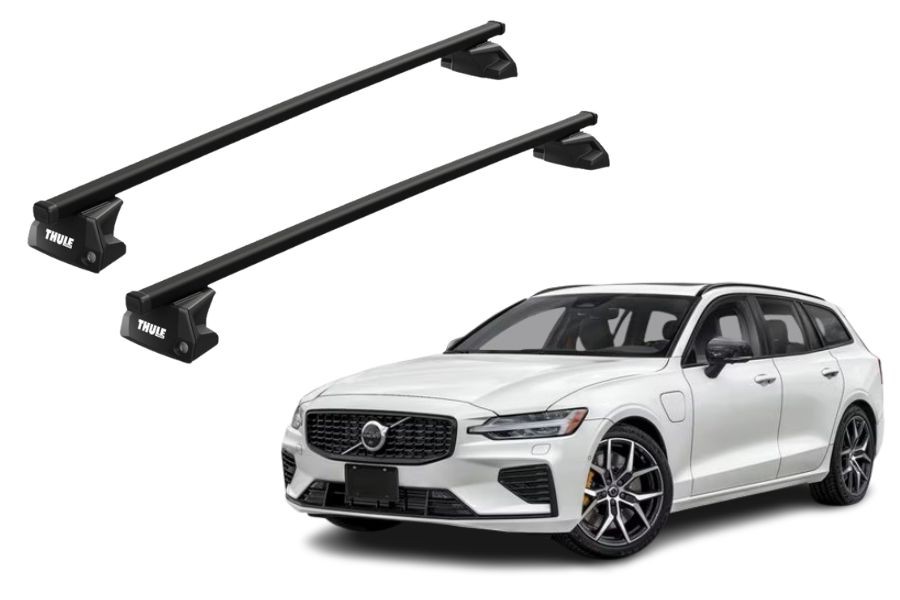 Barras THULE EVO SquareBar para autos VOLVO V60 desde 2019 - 2023