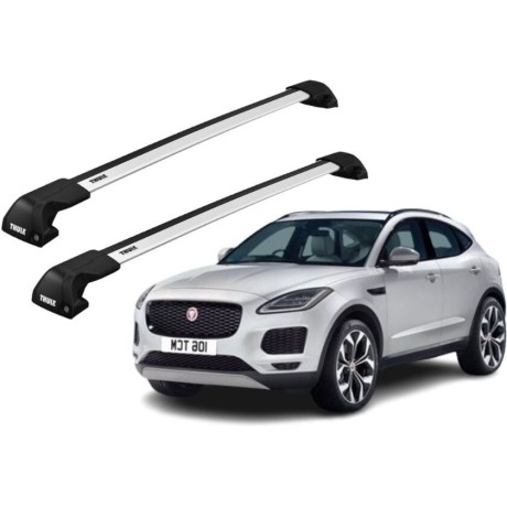Barras THULE EDGE Flush para autos JAGUAR E-Pace desde 2018