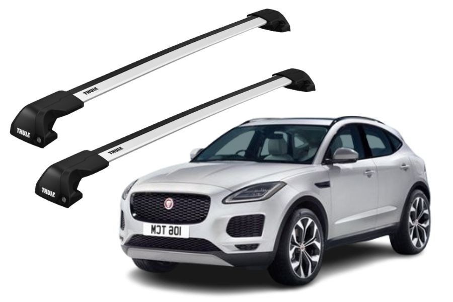 Barras THULE EDGE Flush para autos JAGUAR E-Pace desde 2018