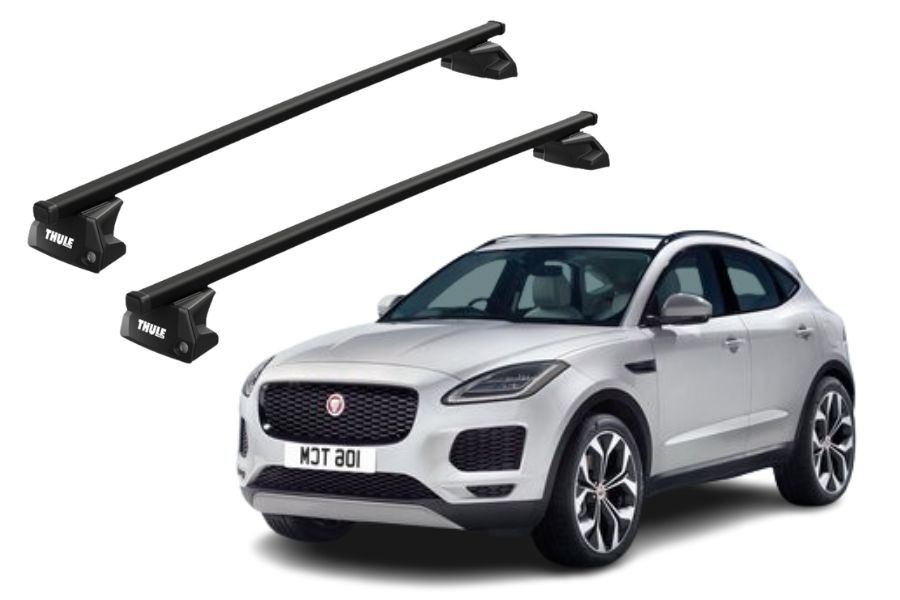 Barras THULE EVO SquareBar para autos JAGUAR E-Pace desde 2018