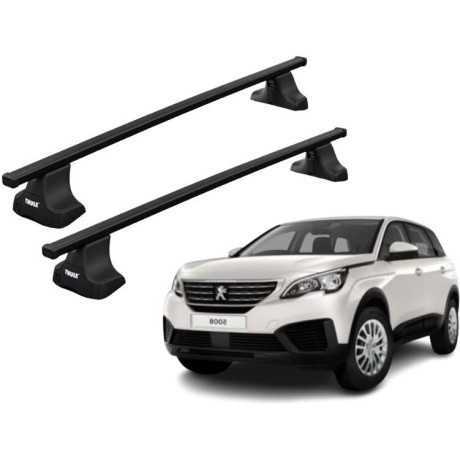 Barras THULE SquareBar para autos PEUGEOT 5008 desde 2017-2023