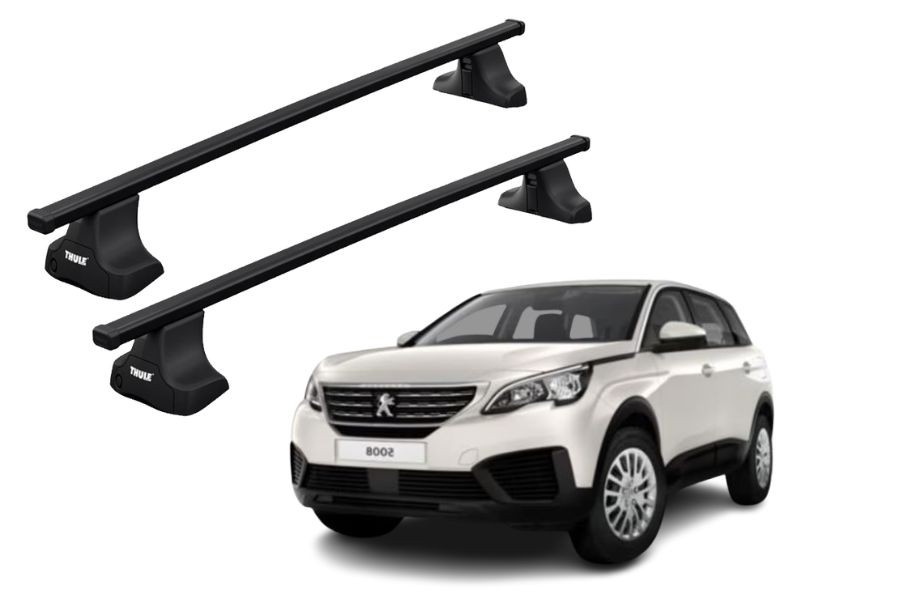 Barras THULE SquareBar para autos PEUGEOT 5008 desde 2017-2023