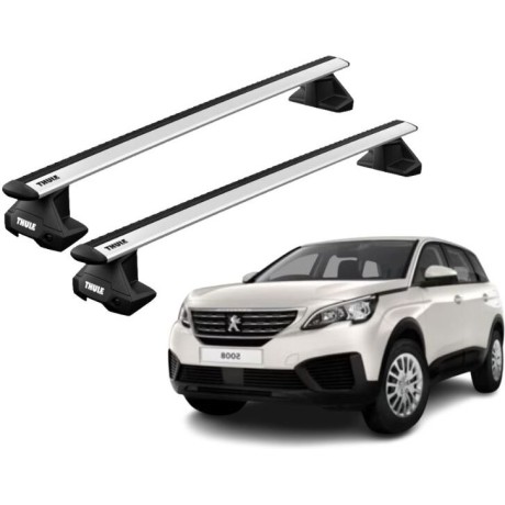 Barras THULE EVO WingBar para autos PEUGEOT 5008 desde 2017-2023
