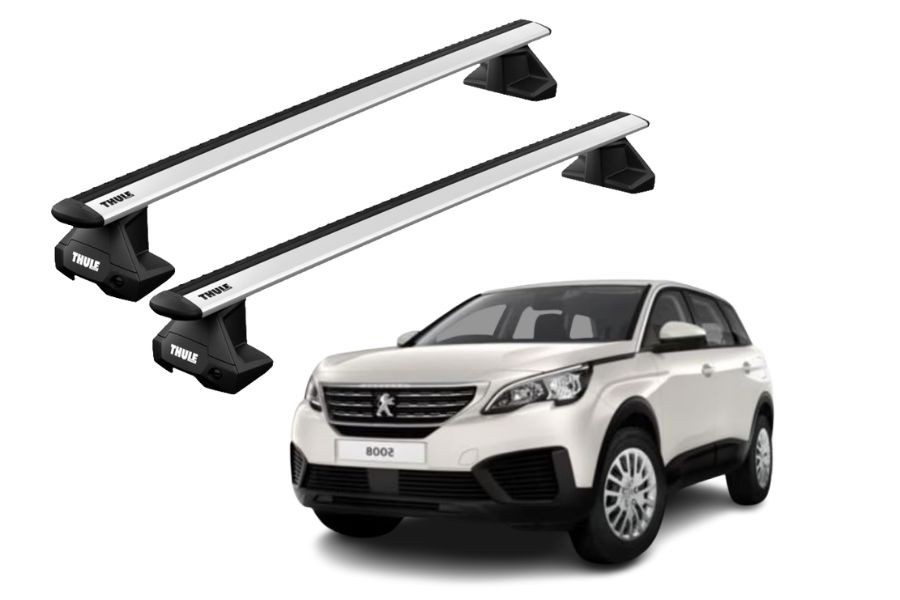 Barras THULE EVO WingBar para autos PEUGEOT 5008 desde 2017-2023