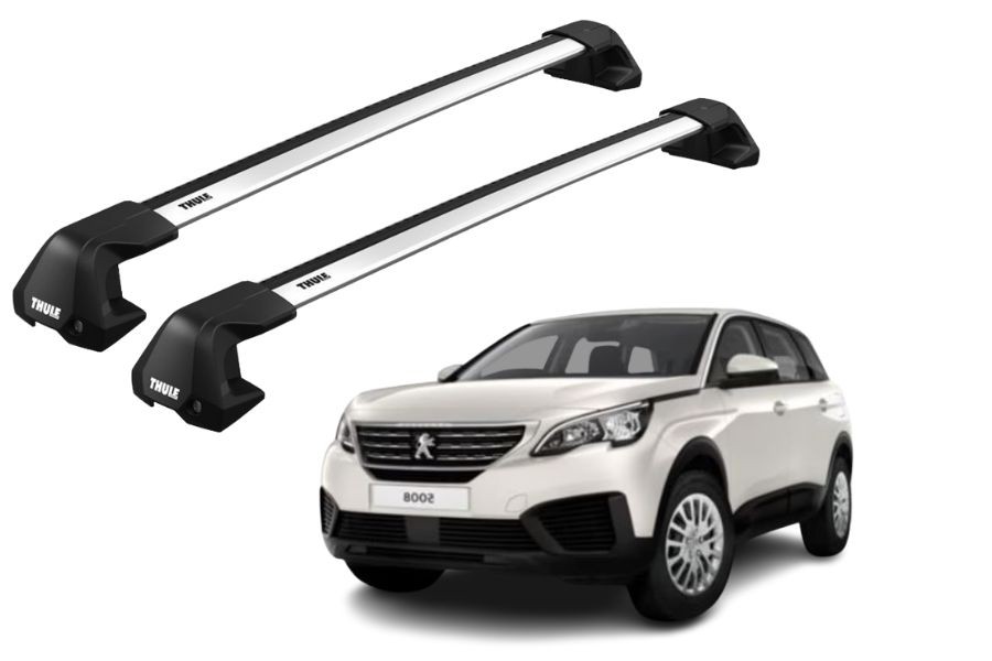 Barras THULE EDGE Flush para autos PEUGEOT 5008 desde 2017-2023