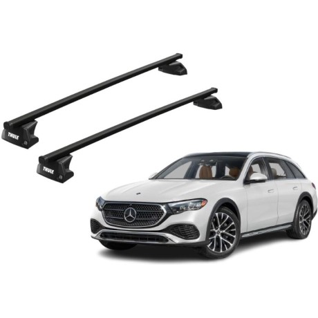Barras THULE EVO SquareBar para autos MERCEDES BENZ E-Class (S213) All-Terrain desde 2016 - 2023