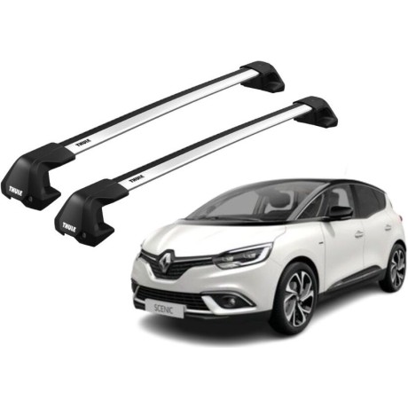 Barras THULE EDGE Flush para autos RENAULT Scenic desde 2017 - 2022