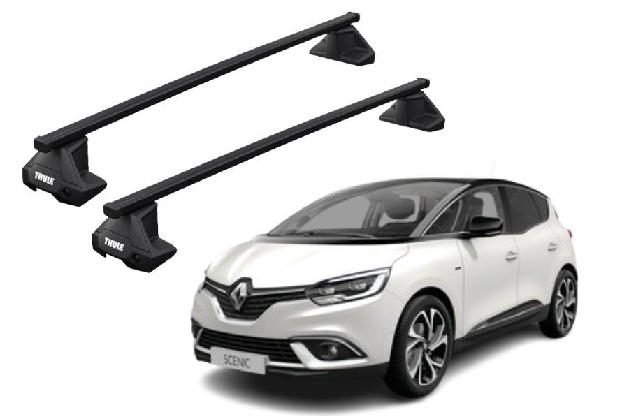 Barras THULE EVO SquareBar para autos RENAULT Scenic desde 2017 - 2022