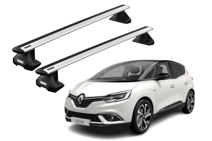 Barras THULE EVO WingBar para autos RENAULT Scenic desde 2017 - 2022