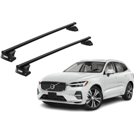 Barras THULE EVO SquareBar para autos VOLVO XC60 2008 a 2017
