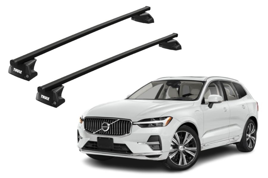 Barras THULE EVO SquareBar para autos VOLVO XC60 2008 a 2017