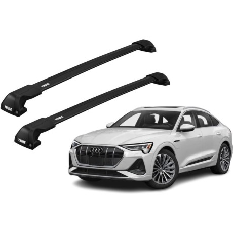 Barras THULE EDGE Flush para autos AUDI e-tron Sportback desde 2020 negro
