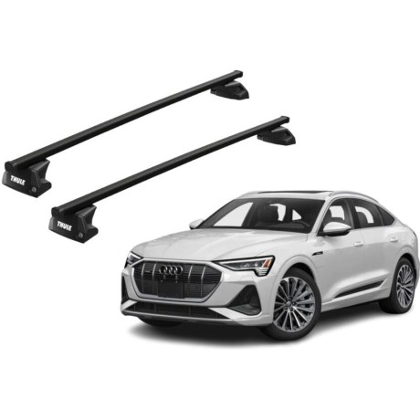 Barras THULE EVO SquareBar para autos AUDI e-tron Sportback desde 2020