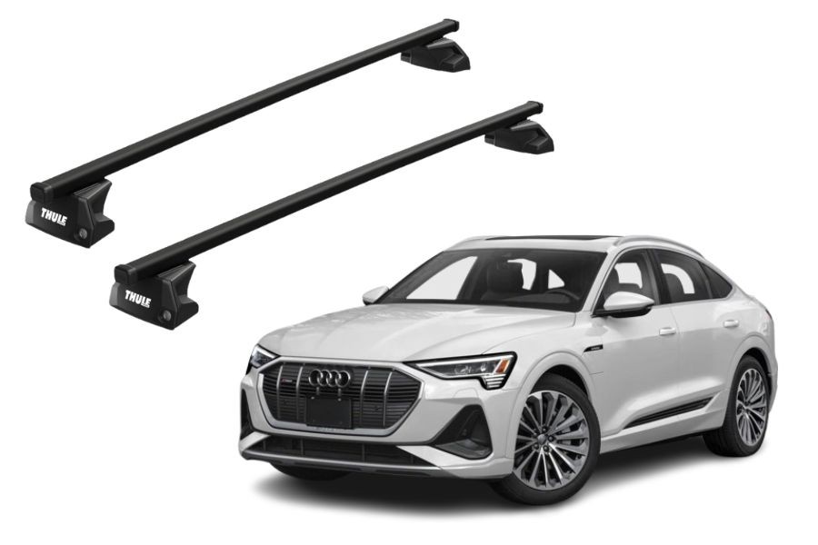 Barras THULE EVO SquareBar para autos AUDI e-tron Sportback desde 2020
