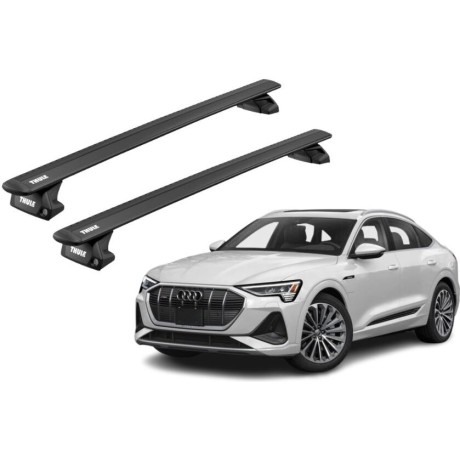 Barras THULE EVO WingBar para autos AUDI e-tron Sportback desde 2020 negro