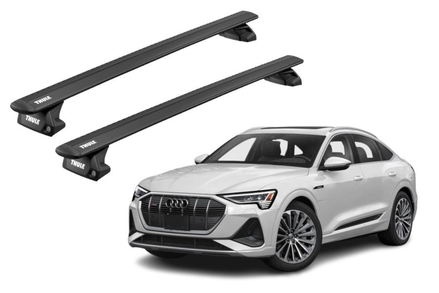 Barras THULE EVO WingBar para autos AUDI e-tron Sportback desde 2020 negro