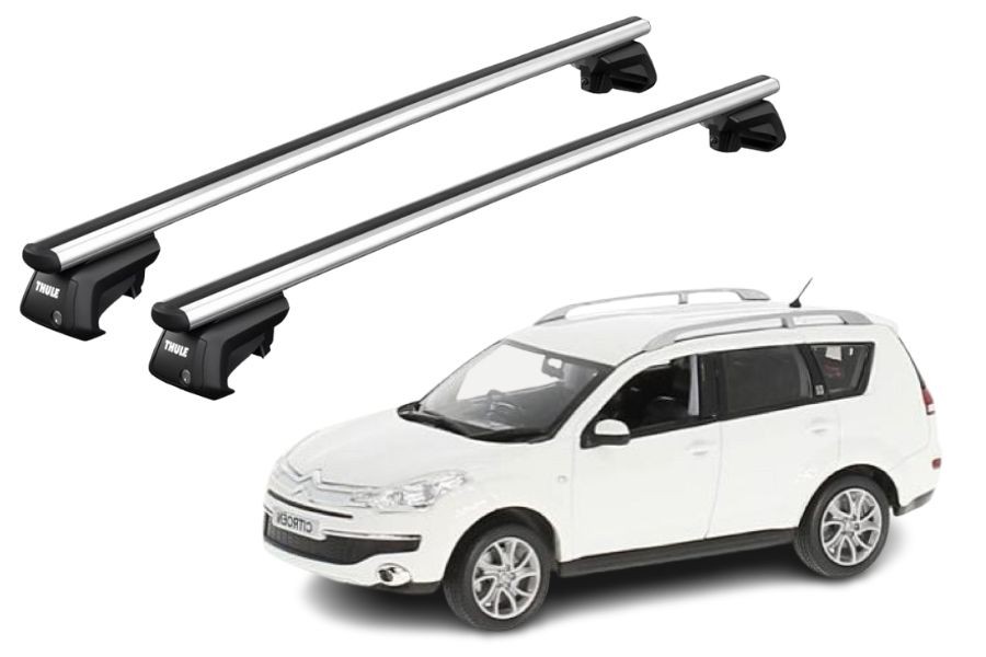 Barras THULE SmartRack XT AluBar para autos CITROEN C-crosser 2007 a 2012