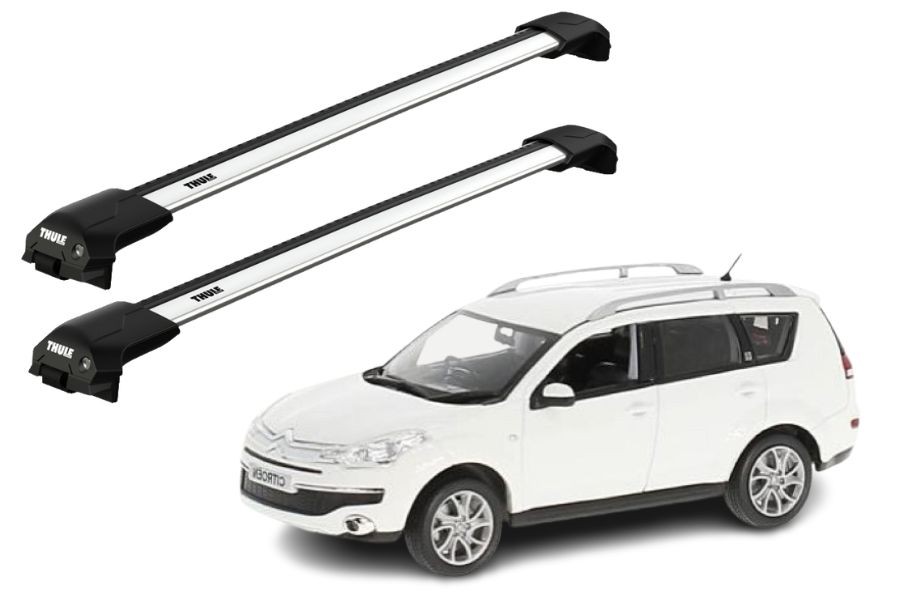 Barras THULE EDGE Flush para autos CITROEN C-crosser 2007 a 2012