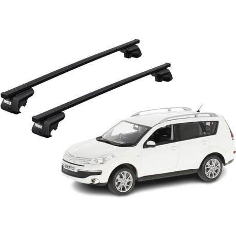 Barras THULE EVO SquareBar para autos CITROEN C-crosser 2007 a 2012