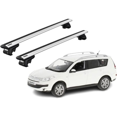 Barras THULE EVO WingBar para autos CITROEN C-crosser 2007 a 2012