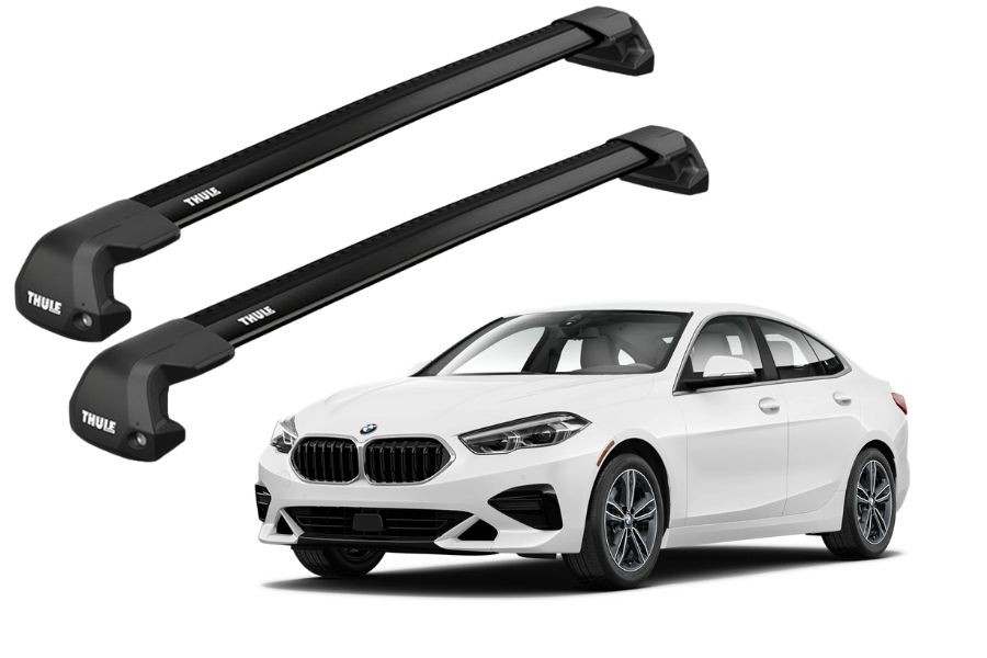Barras THULE EDGE Flush para autos BMW 2-Series Gran Coupe (F44) desde 2020 negro