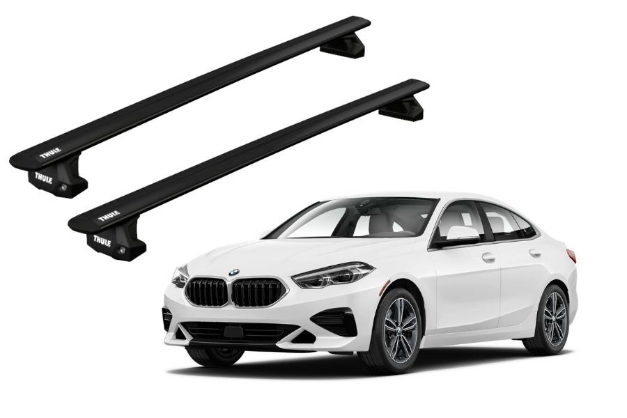 Barras THULE EVO WingBar para autos BMW 2-Series Gran Coupe (F44) desde 2020 negro